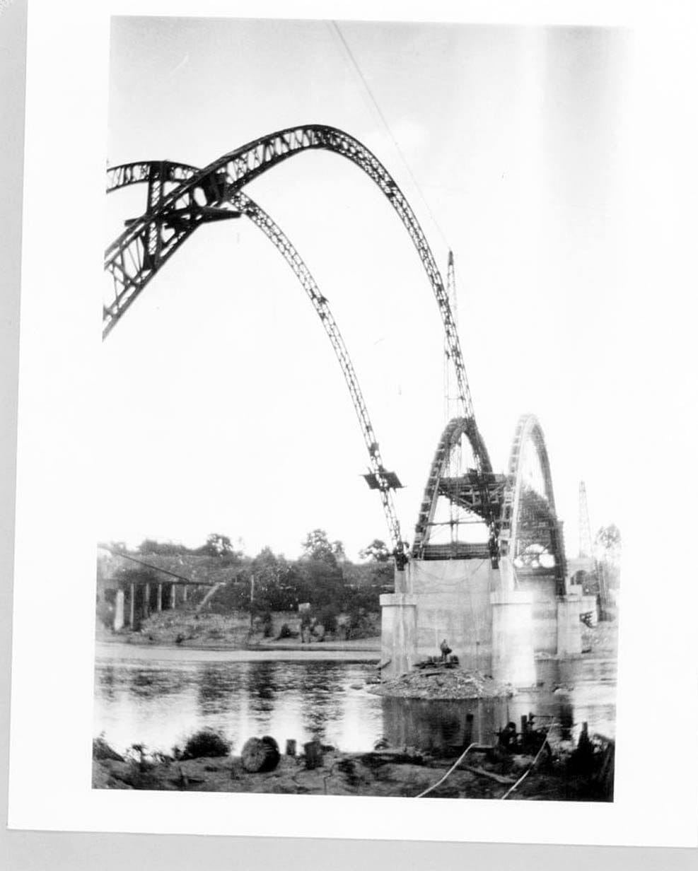 Historic Photo : Cotter Bridge, Spanning White River at U.S. Highway 62, Cotter, Baxter County, AR 7 Photograph