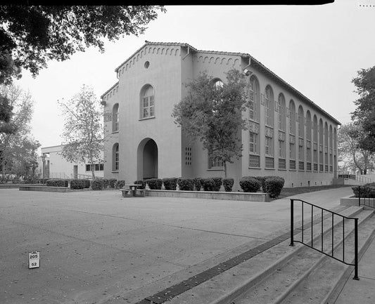 Historic Photo : San Bernardino Valley College, Library, 701 South Mount Vernon Avenue, San Bernardino, San Bernardino County, CA 5 Photograph