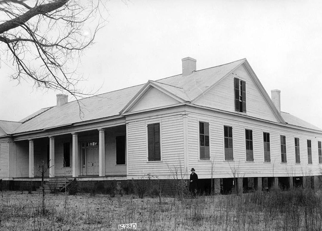 Historic Photo : Perrin-Willis House, County Road 19, Forkland, Greene County, AL 1 Photograph