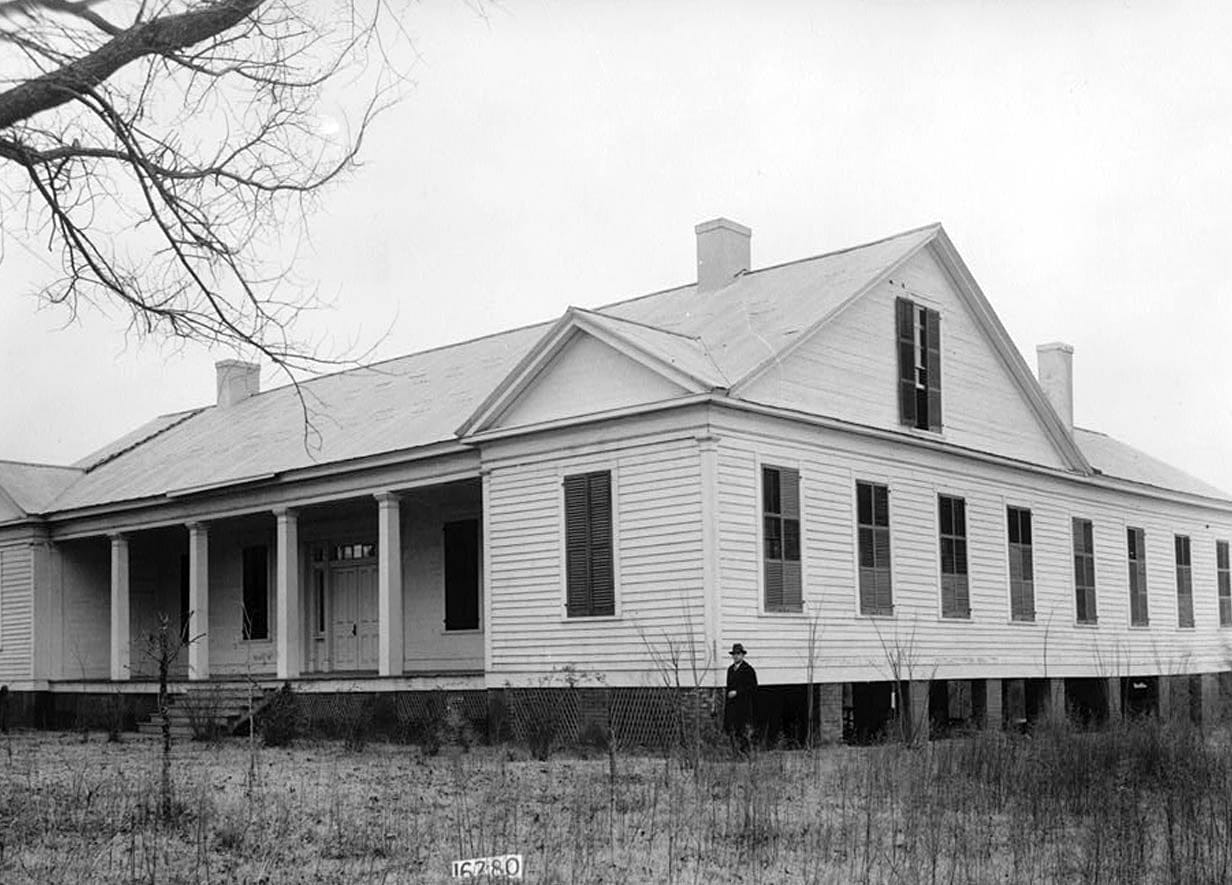Historic Photo : Perrin-Willis House, County Road 19, Forkland, Greene County, AL 1 Photograph