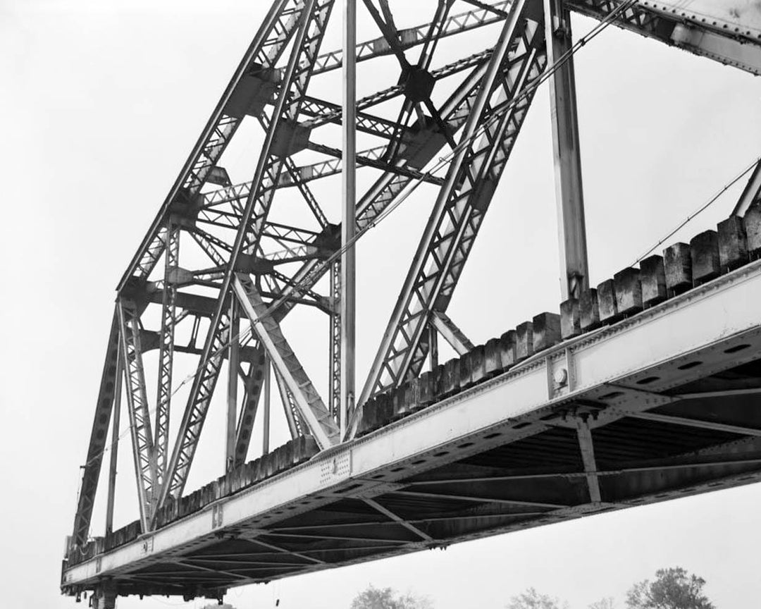 Historic Photo : Bridgeport Swing Span Bridge, Spanning Tennessee River, Bridgeport, Jackson County, AL 7 Photograph