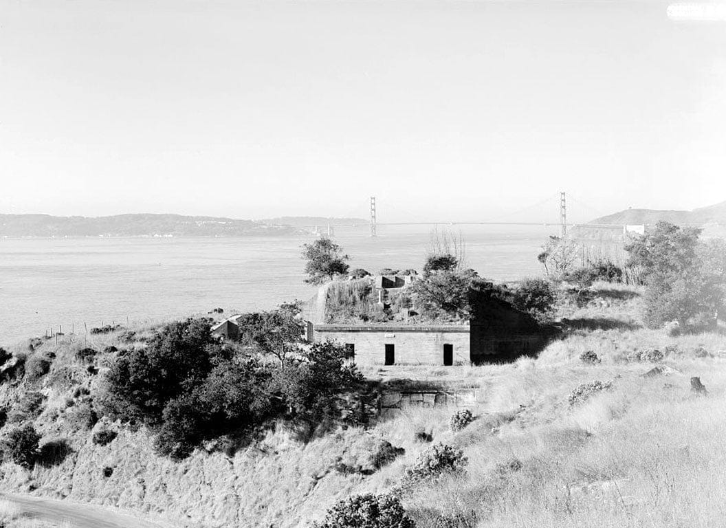 Historic Photo : Fort McDowell, Battery Drew, Angel Island State Park, Angel Island, Marin County, CA 1 Photograph