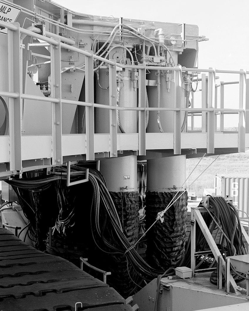 Cape Canaveral Air Force Station, Launch Complex 39, Crawler Transporters, Launcher Road, East of Kennedy Parkway North, Cape Canaveral, Brevard County, FL 12