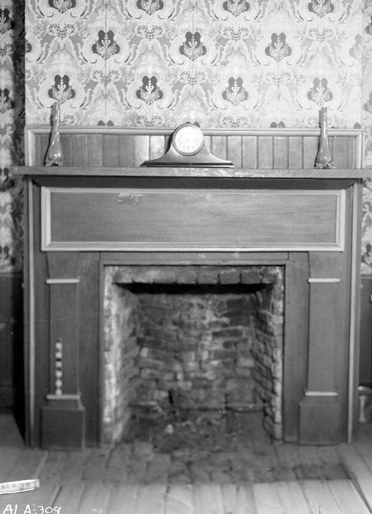 Historic Photo : Henry Williams Saunders House, Bonner Mill Road & Ferguson Street, Pickensville, Pickens County, AL 2 Photograph