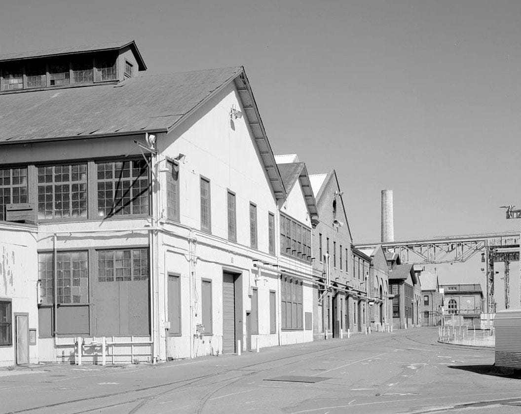 Historic Photo : Mare Island Naval Shipyard, East of Nave Drive, Vallejo, Solano County, CA 2 Photograph