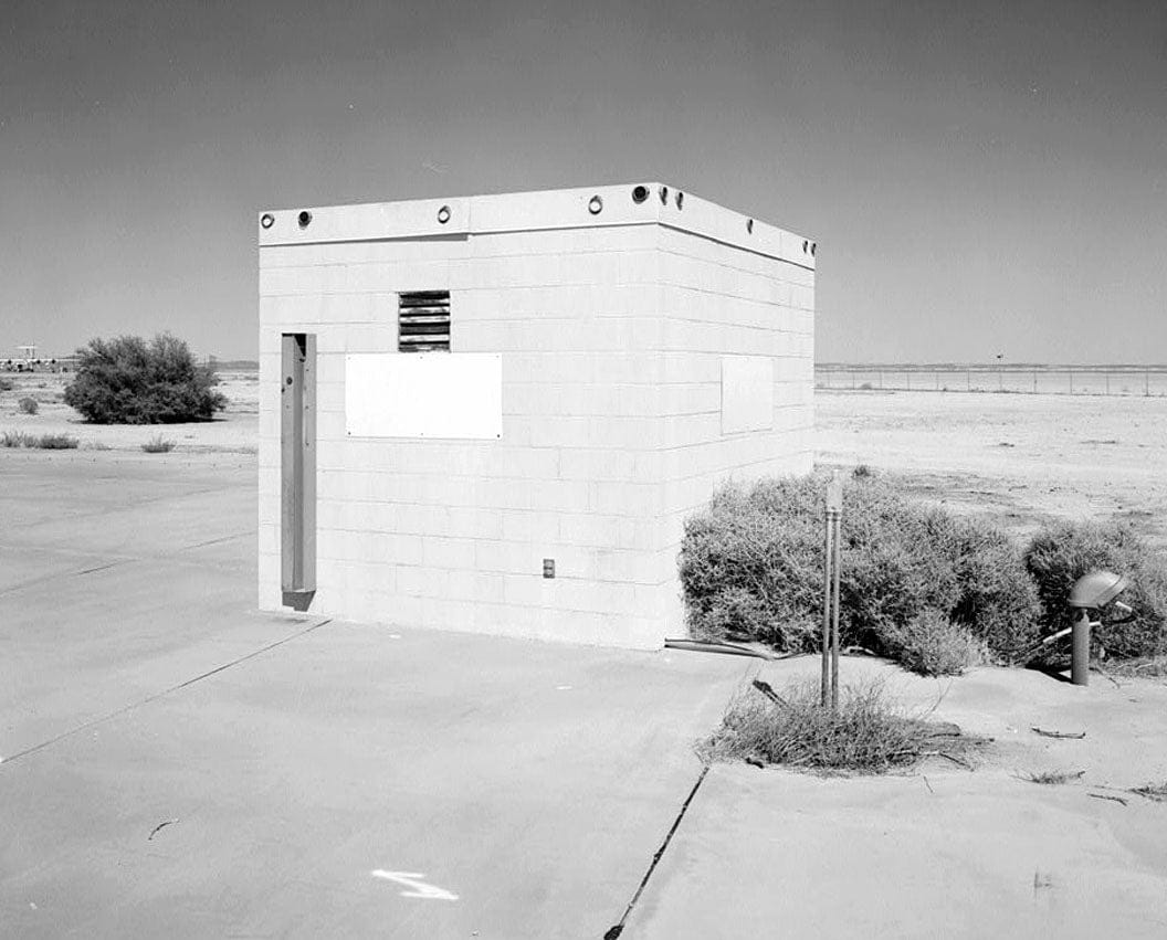 Historic Photo : Edwards Air Force Base, North Base, Equipment Storage Building, East of Second Street, Boron, Kern County, CA 1 Photograph