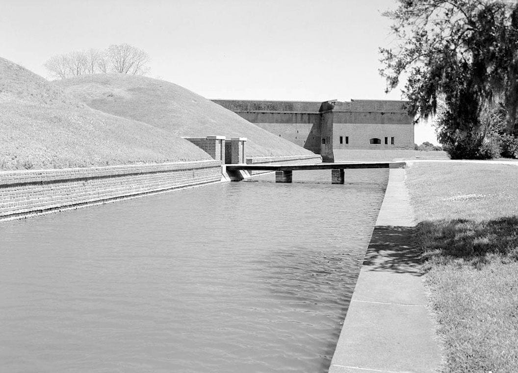 Historic Photo : Fort Pulaski, Cockspur Island, Savannah, Chatham County, GA 12 Photograph