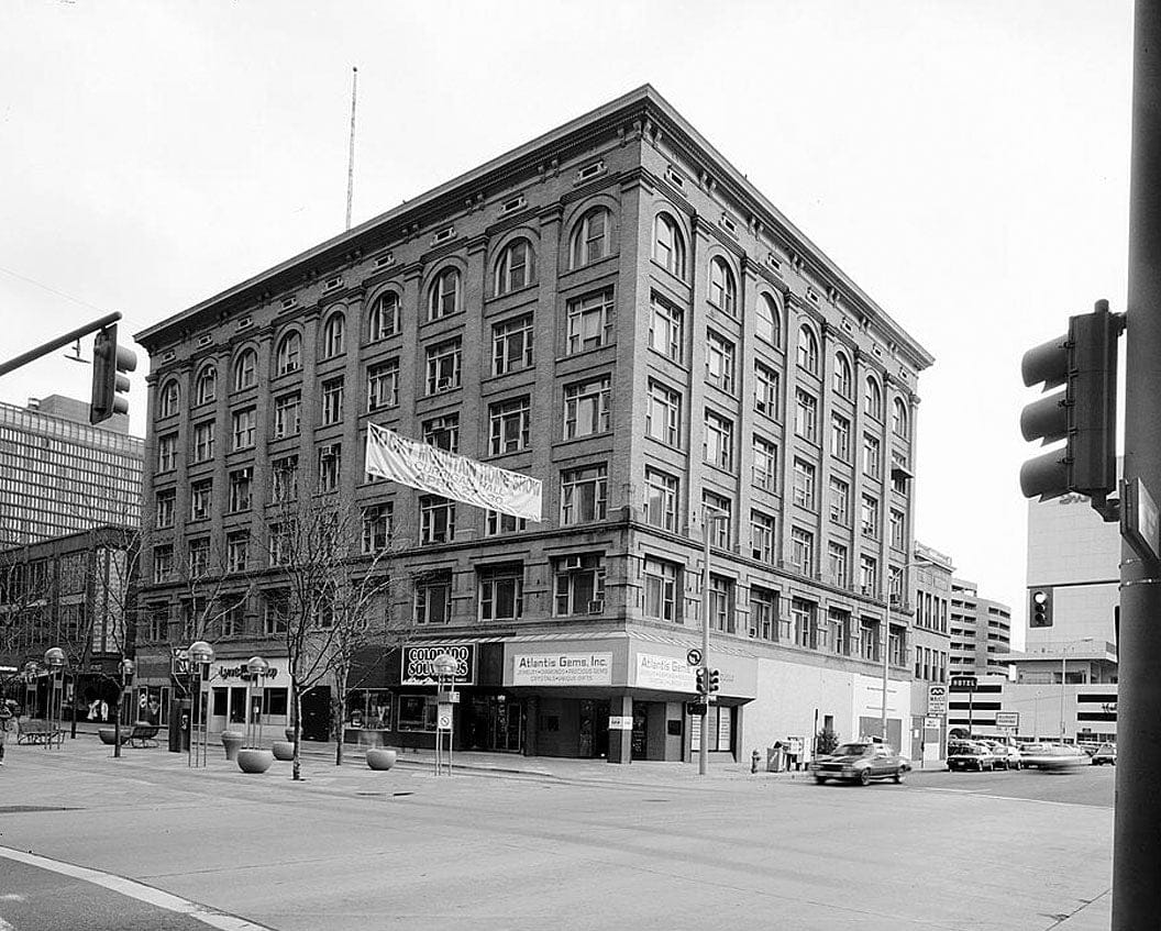 Historic Photo : Empire Building, 430 Sixteenth Street, South Corner of Sixteenth Street & Glenarm Place, Denver, Denver County, CO 2 Photograph