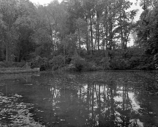 Historic Photo : Whitman Estate, Lower Pond Spillway, Approx. .5 mile south of intersection of DE72 & Ebeneezer Church Road, Newark, New Castle County, DE 7 Photograph