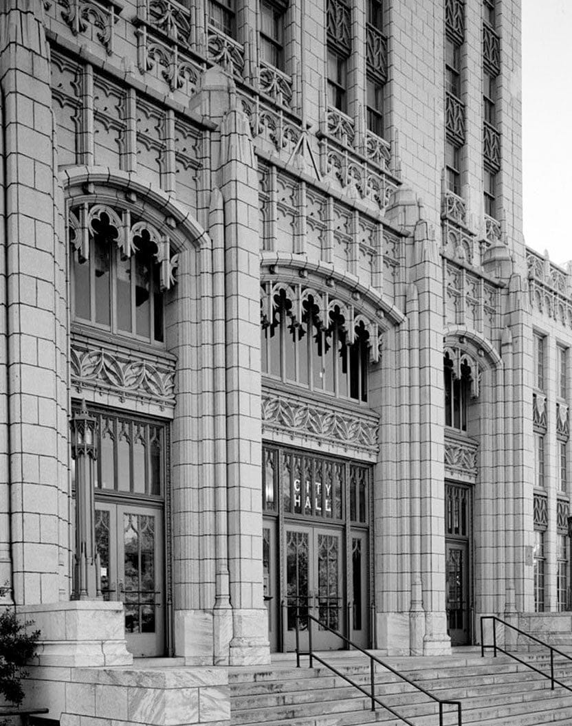 Historic Photo : Atlanta City Hall, 68 Mitchell Street Southwest, Atlanta, Fulton County, GA 2 Photograph