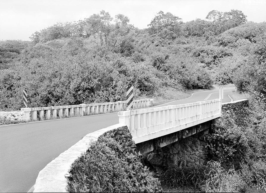 Historic Photo : Hana Belt Road, Between Haiku and Kaipahulu, Hana, Maui County, HI 15 Photograph