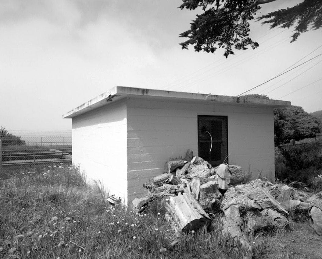 Historic Photo : Presidio Water Treatment Plant, Head House, East of Lobos Creek at Baker Beach, San Francisco, San Francisco County, CA 1 Photograph