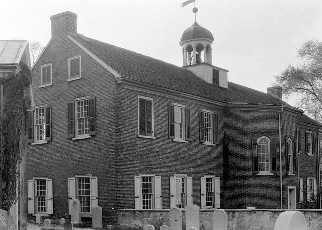 Historic Photo : Old Academy Building, The Green, New Castle, New Castle County, DE 1 Photograph
