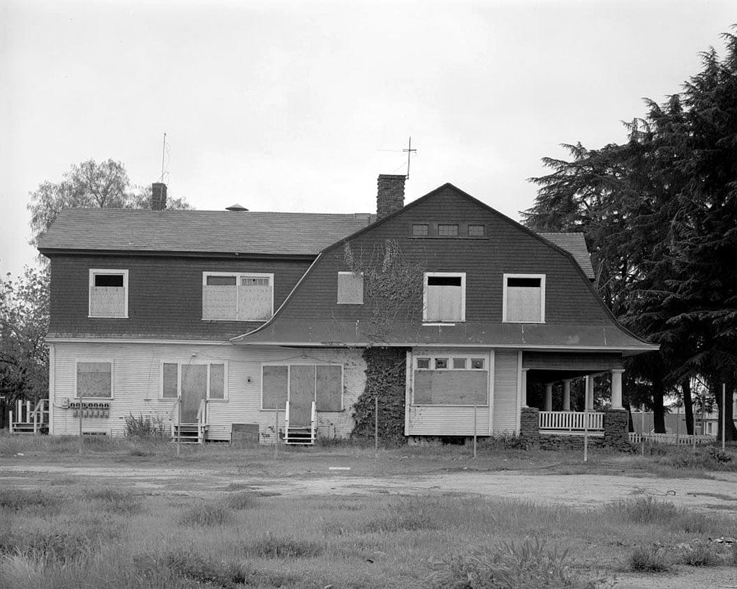 Historic Photo : Ira H. Brooks House, 350 North Fulton Avenue, Fresno, Fresno County, CA 1 Photograph
