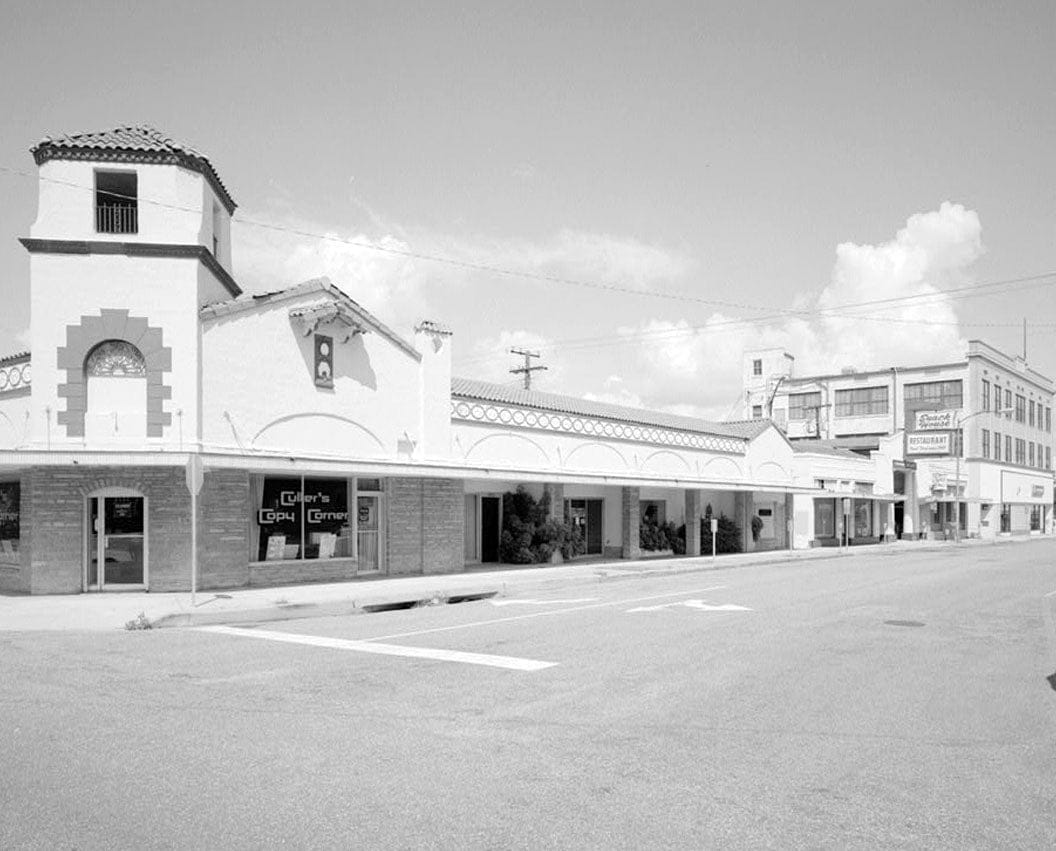 Historic Photo : Post Office Arcade, 2118 First Street, Fort Myers, Lee County, FL 1 Photograph