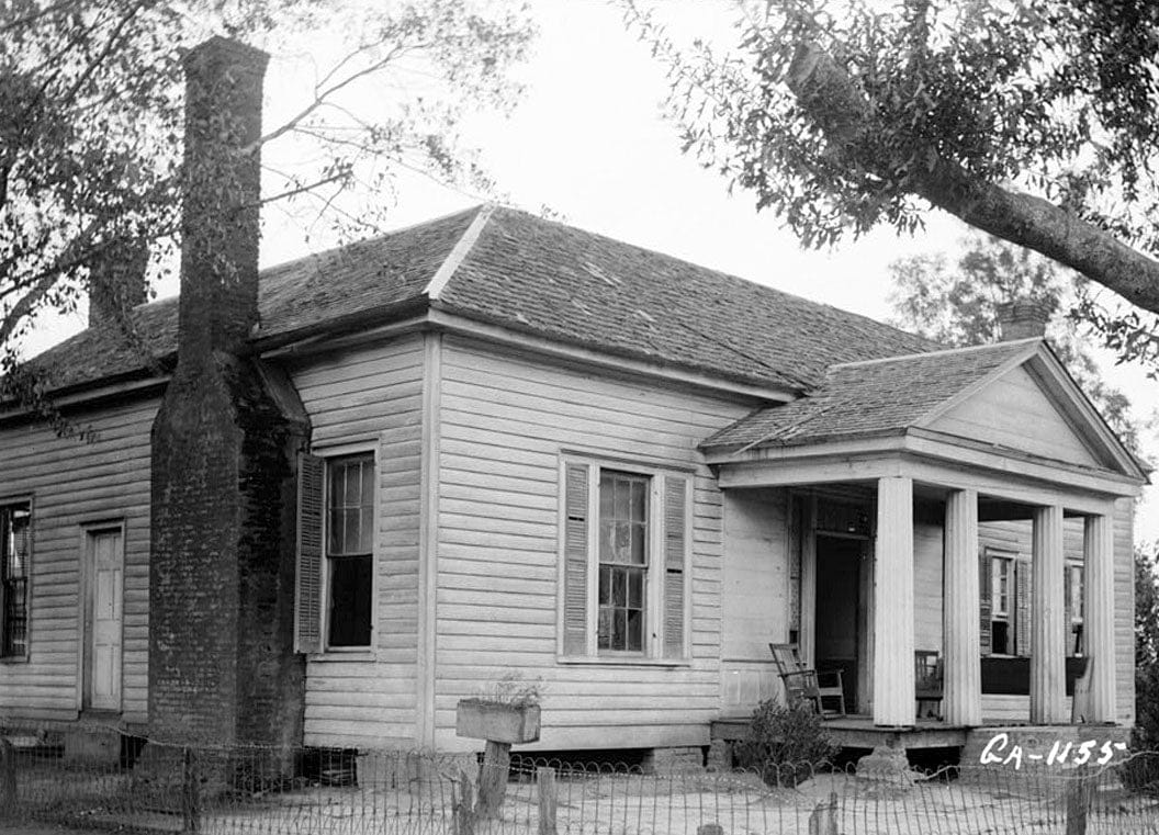 Historic Photo : Beaver House at Campbellton, Fairburn, Fulton County, GA 1 Photograph