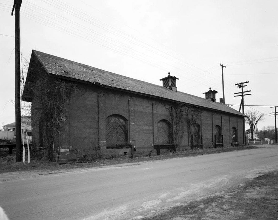 Historic Photo : Hartford & New Haven Railroad, Freight Depot, 40 Central Street, Windsor, Hartford County, CT 1 Photograph