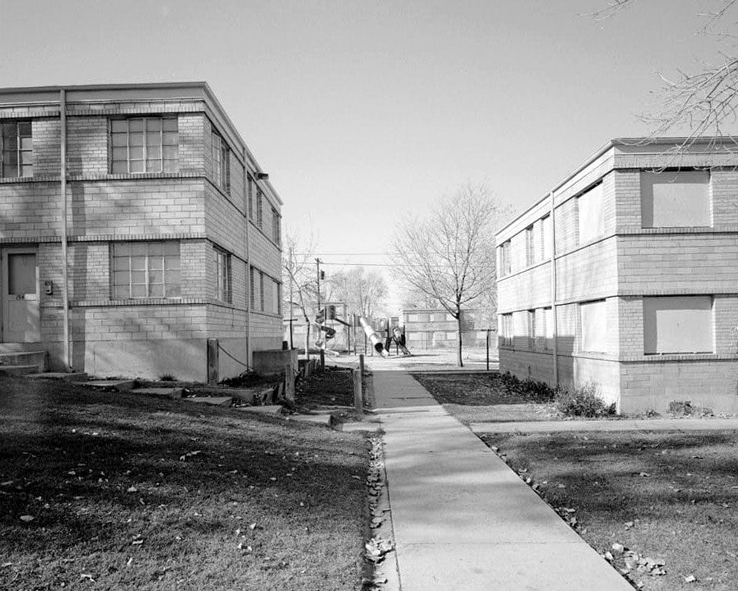 Historic Photo : Lincoln Park Homes, West Colfax Avenue & Marispoa Street, Denver, Denver County, CO 3 Photograph
