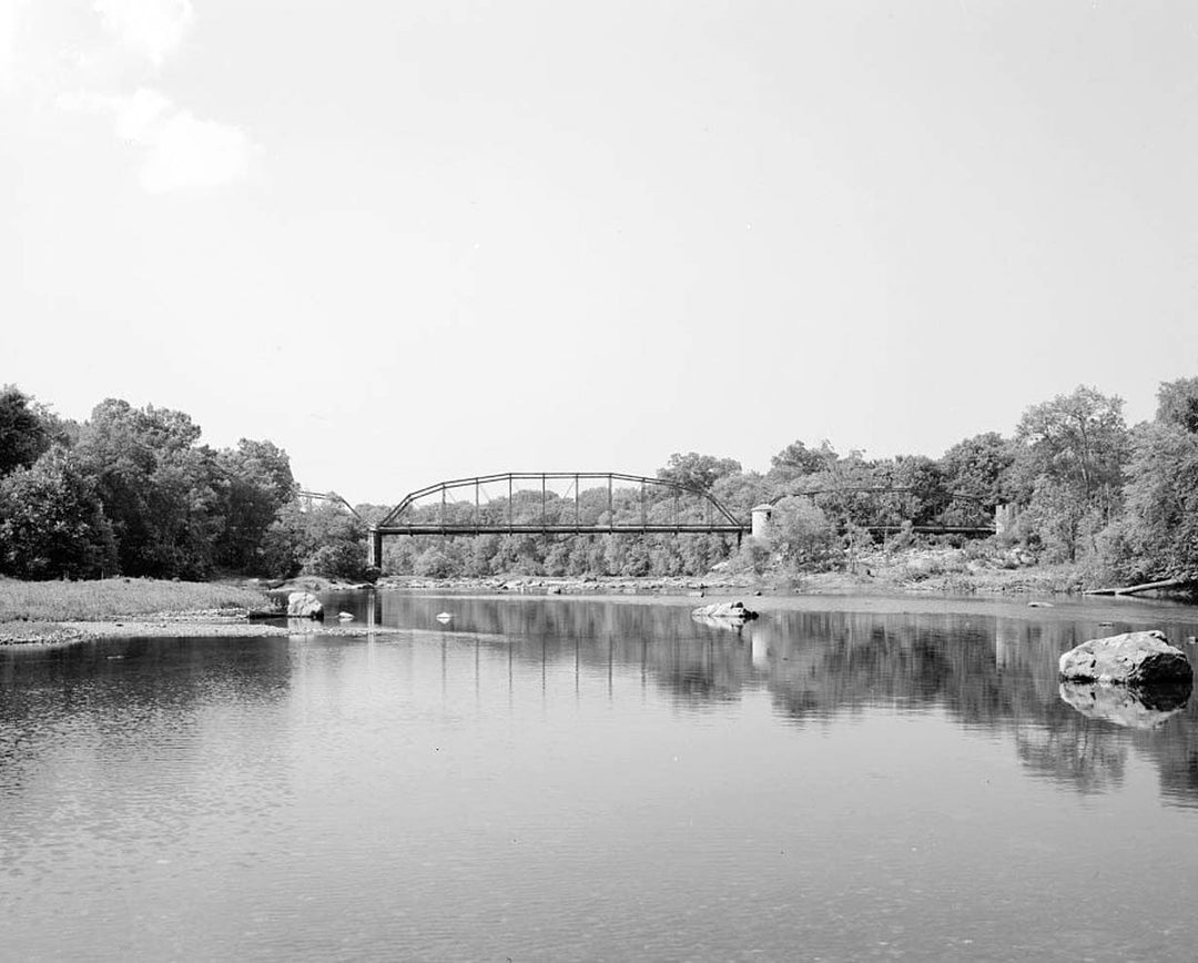 Historic Photo : Rockport Bridge, Spanning Ouachita River at Old State Highway No. 84, Malvern, Hot Spring County, AR 2 Photograph