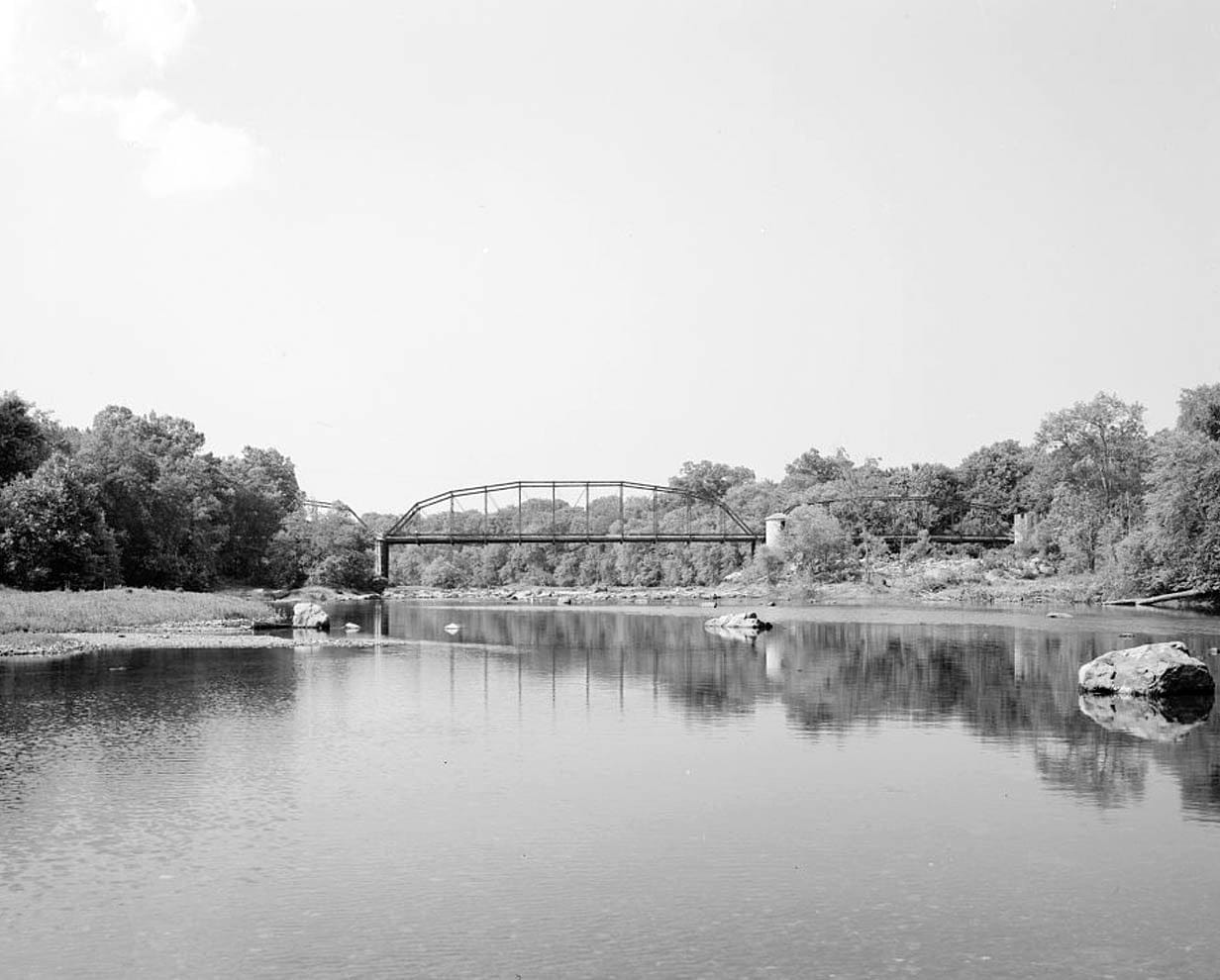 Historic Photo : Rockport Bridge, Spanning Ouachita River at Old State Highway No. 84, Malvern, Hot Spring County, AR 2 Photograph