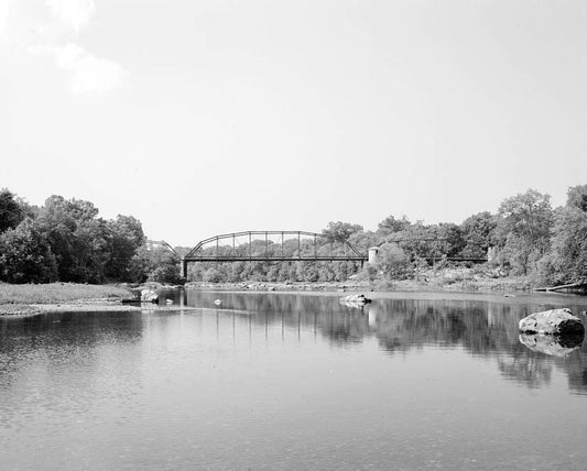 Historic Photo : Rockport Bridge, Spanning Ouachita River at Old State Highway No. 84, Malvern, Hot Spring County, AR 2 Photograph
