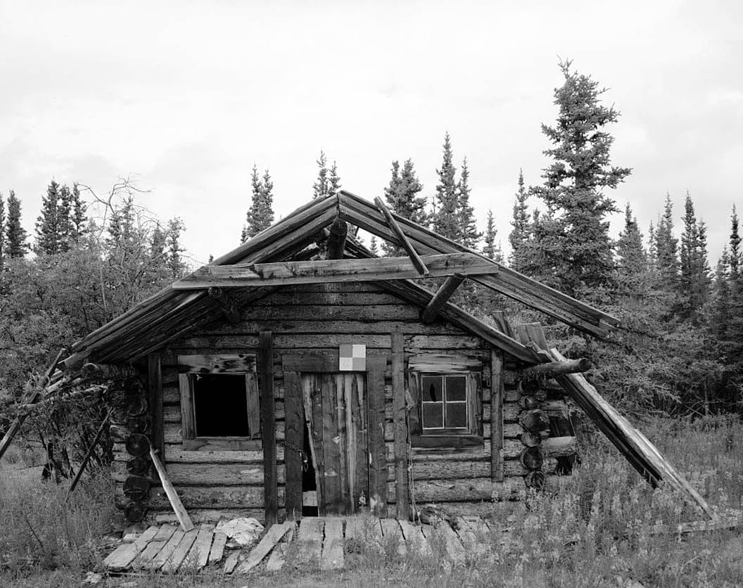 Historic Photo : Town of Chisana, Earl Herst Cabin, Chisana, Valdez-Cordova Census Area, AK 2 Photograph