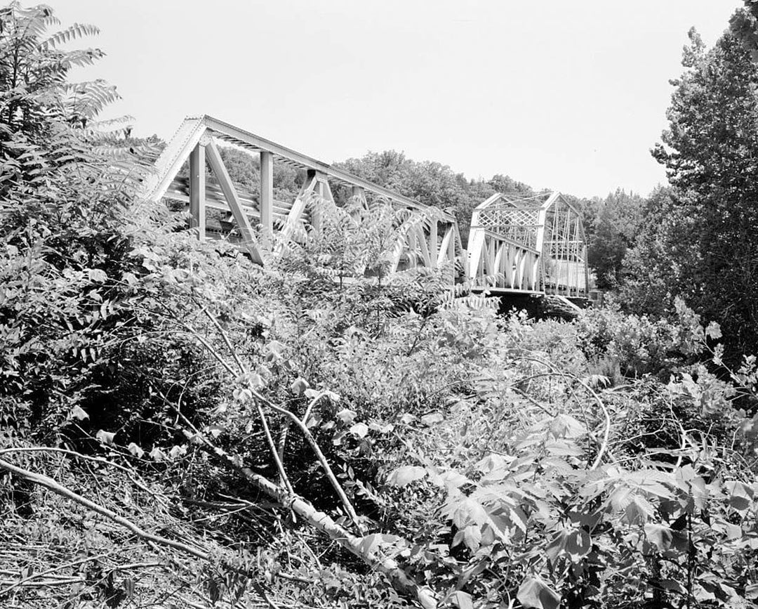 Historic Photo : Lee Creek Bridge, Spanning Lee Creek at State Highway No. 220, Chester, Crawford County, AR 2 Photograph