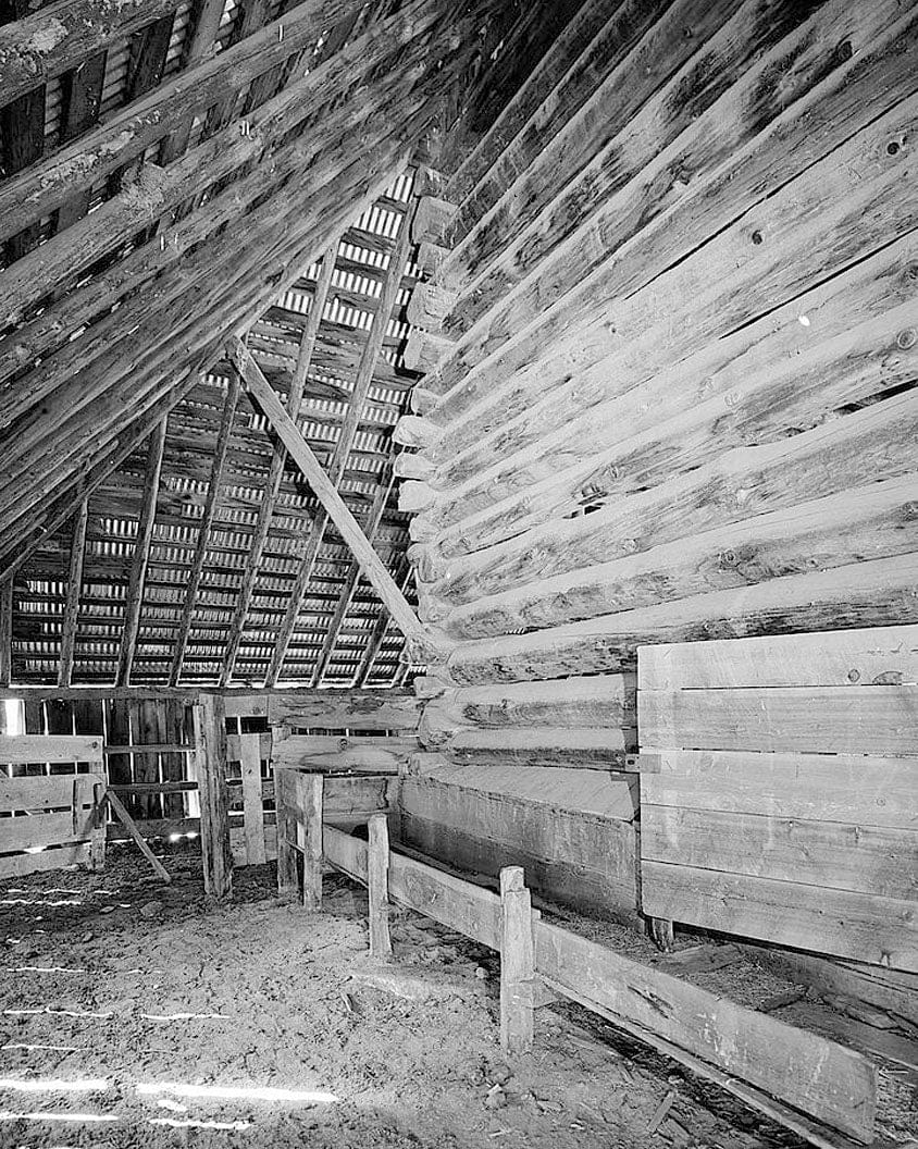 Historic Photo : George Meyer Barn No. 2, Old Coulterville Road, Foresta, Mariposa County, CA 1 Photograph