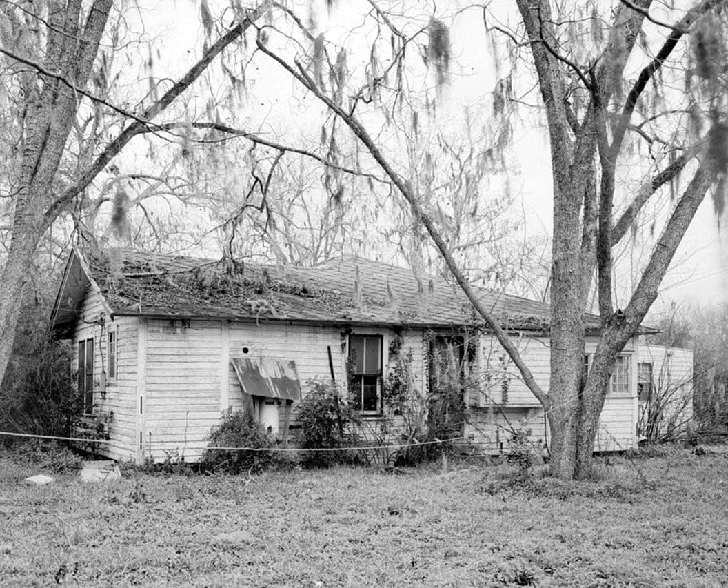 Historic Photo : Moore House, West side of Roe Street, south of U.S. Highway 84, Stockton, Lanier County, GA 1 Photograph