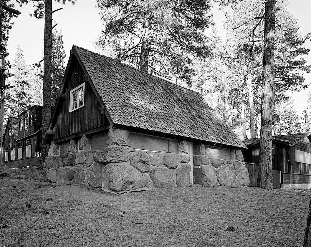 Historic Photo : Lassen Volcanic National Park, Comfort Station, Mineral, Tehama County, CA 1 Photograph