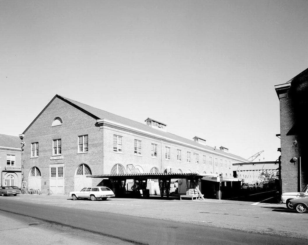 Historic Photo : Mare Island Naval Shipyard, Pattern Shop, Near State Highway 37, Vallejo, Solano County, CA 2 Photograph