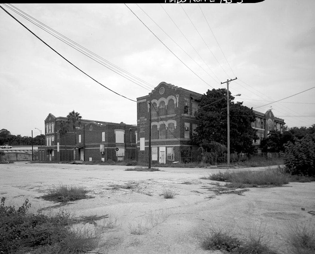 Historic Photo : George Washington Junior High School, 707 Columbus Drive, Tampa, Hillsborough County, FL 4 Photograph