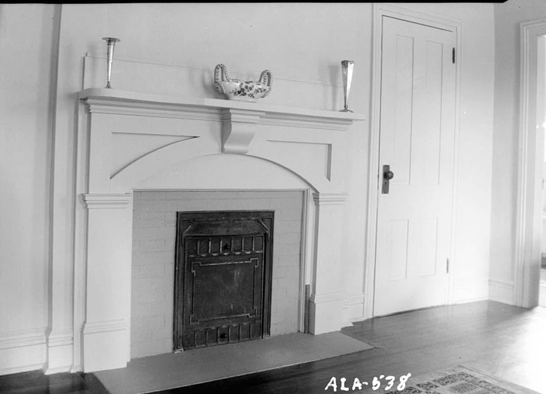 Historic Photo : Senator Thomas Sidney Frazier House, County Road 40, Peachburg, Bullock County, AL 4 Photograph