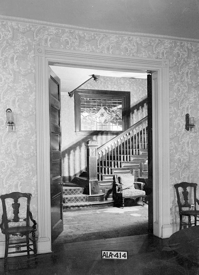 Historic Photo : Fearn-Garth House, 517 Franklin Street, Huntsville, Madison County, AL 3 Photograph