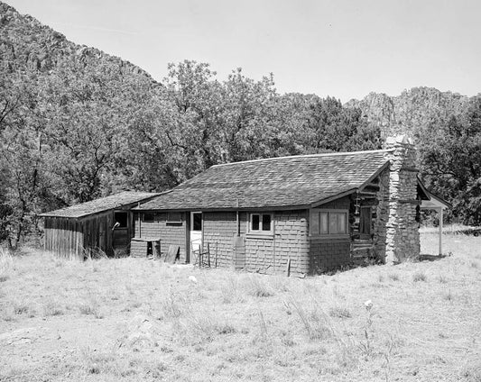 Historic Photo : Faraway Ranch, Stafford-Riggs Cabin, Willcox, Cochise County, AZ 1 Photograph