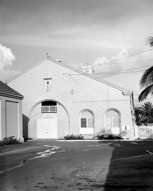 Historic Photo : U. S. Navy Coal Depot & Storehouse, Front & Whitehead Streets, Key West, Monroe County, FL 4 Photograph