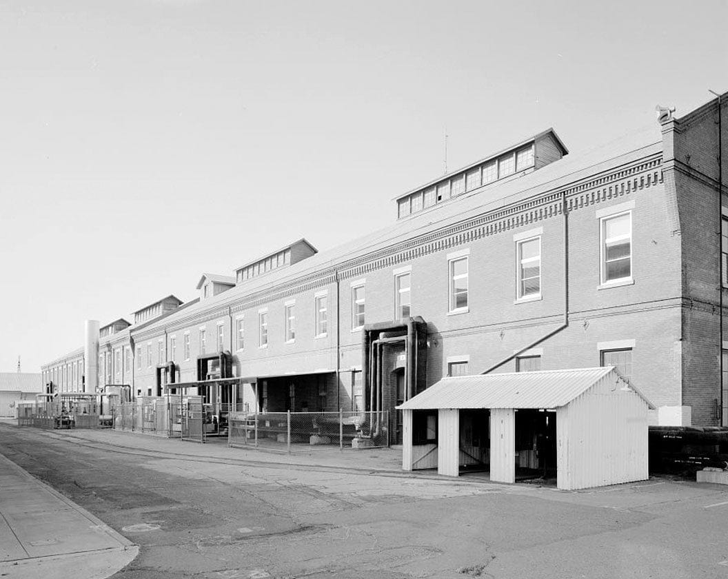 Mare Island Naval Shipyard, Equipment & Recruitment Storehouse, Waterfront Avenue, northwest corner of Waterfront Avenue & Fifth Street, Vallejo, Solano County, CA 2