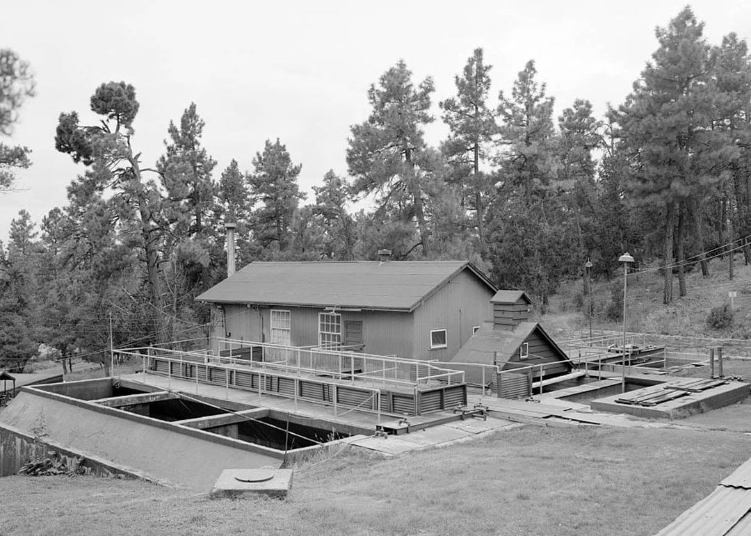 Historic Photo : Water Reclamation Plant, Grand Canyon, Coconino County, AZ 1 Photograph