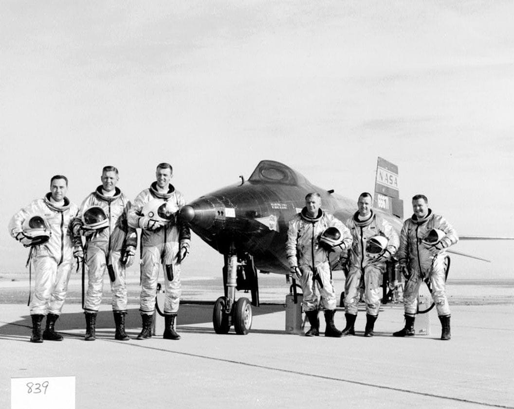 Historic Photo : Edwards Air Force Base, X-15 Engine Test Complex, Rogers Dry Lake, east of runway between North Base & South Base, Boron, Kern County, CA 1 Photograph