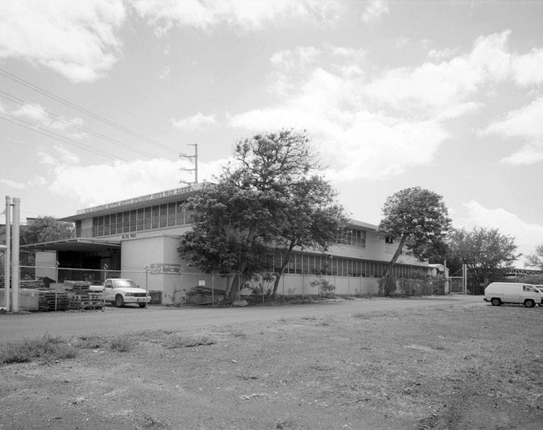 Historic Photo : U.S. Naval Base, Pearl Harbor, Printing Plant, South of Arizona Street near Kamehameha Highway, Pearl City, Honolulu County, HI 1 Photograph