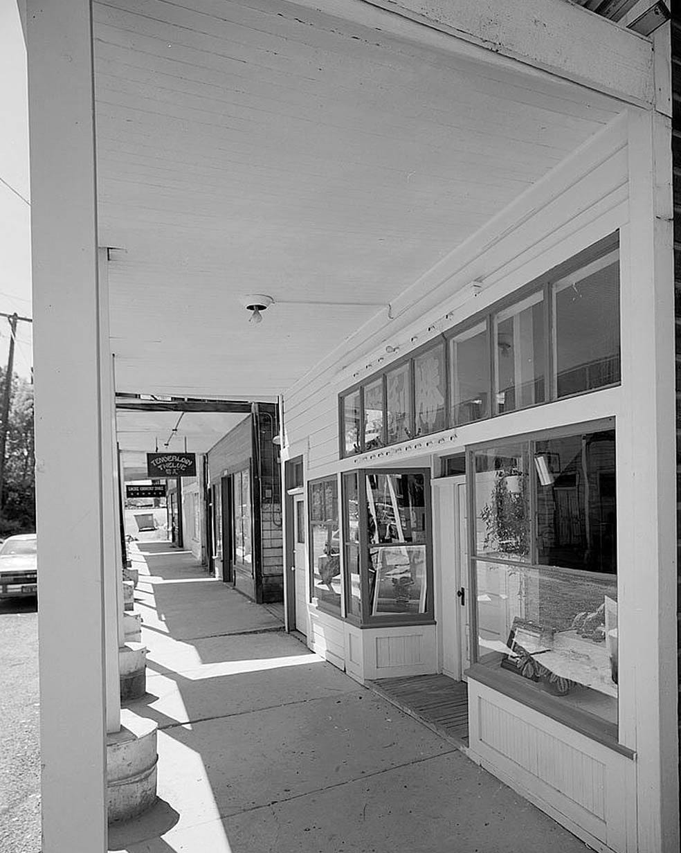 Historic Photo : Town of Locke, Commercial Building, 13947 River Road, Locke, Sacramento County, CA 1 Photograph