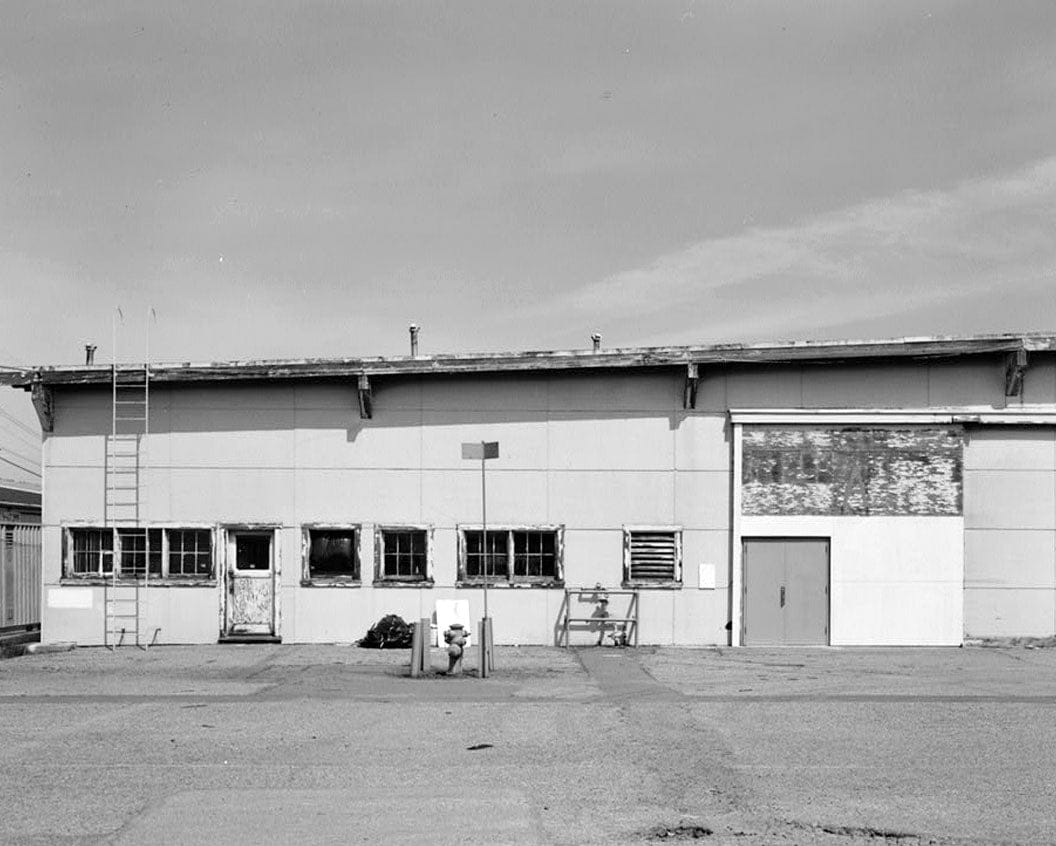 Historic Photo : Oakland Naval Supply Center, Warehouse Type D, Maritime Street at Seventh Avenue, Oakland, Alameda County, CA 5 Photograph