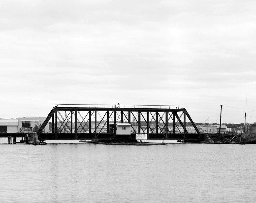 Historic Photo : New York, New Haven & Hartford Railroad, Shaw's Cove Bridge, Spanning Shaw's Cove, New London, New London County, CT 2 Photograph