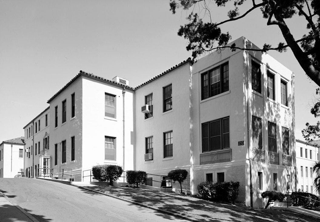 Historic Photo : U.S. Naval Hospital, Contagious Ward, Park Boulevard, Balboa Park, San Diego, San Diego County, CA 1 Photograph
