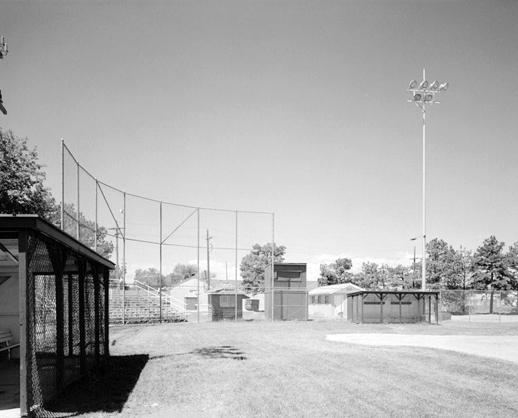 Historic Photo : Fitzsimons General Hospital, Baseball Field, East McCloskey Avenue & North Fourteenth Street, Northeast Corner, Aurora, Adams County, CO 1 Photograph