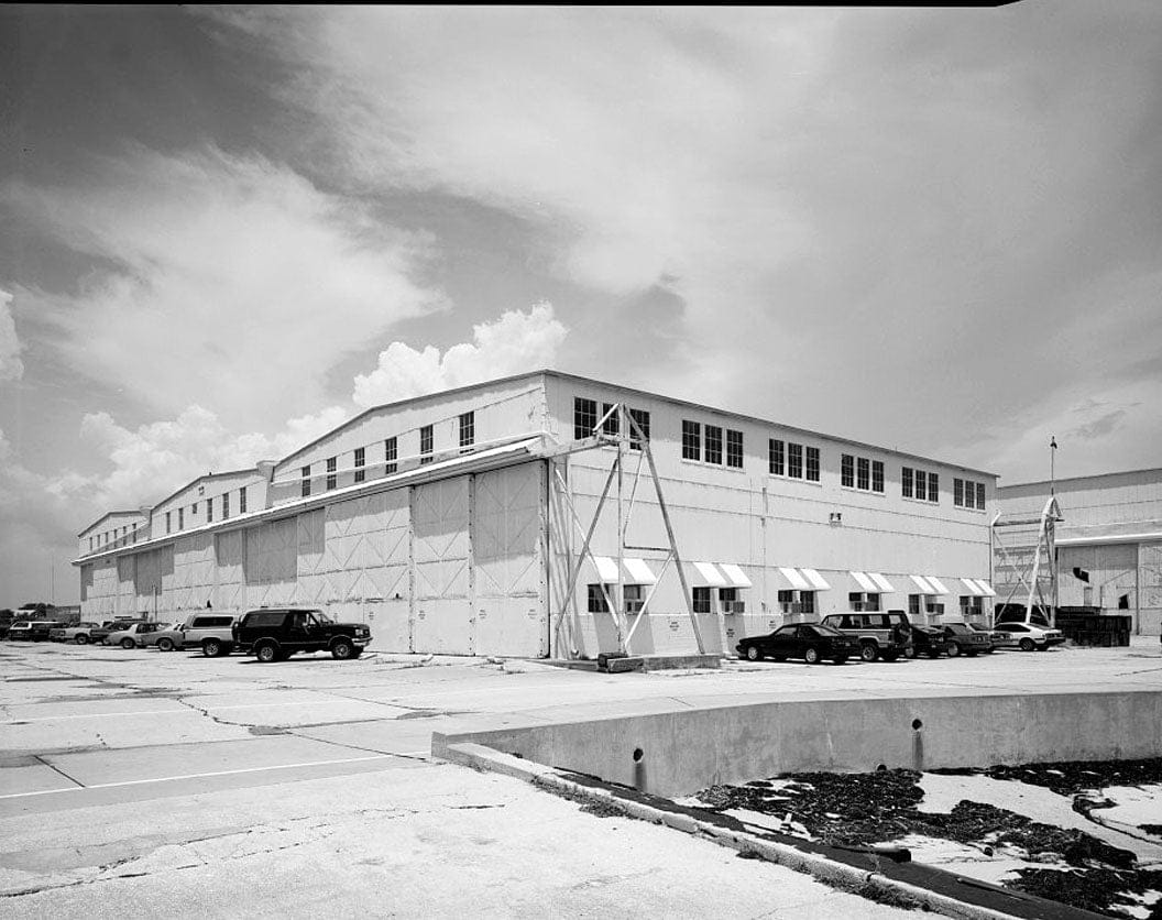 Historic Photo : U.S. Naval Air Station, Seaplane Hangar, Pensacola, Escambia County, FL 5 Photograph