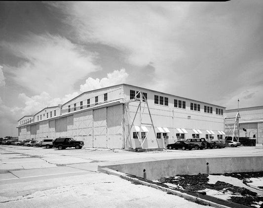 Historic Photo : U.S. Naval Air Station, Seaplane Hangar, Pensacola, Escambia County, FL 5 Photograph