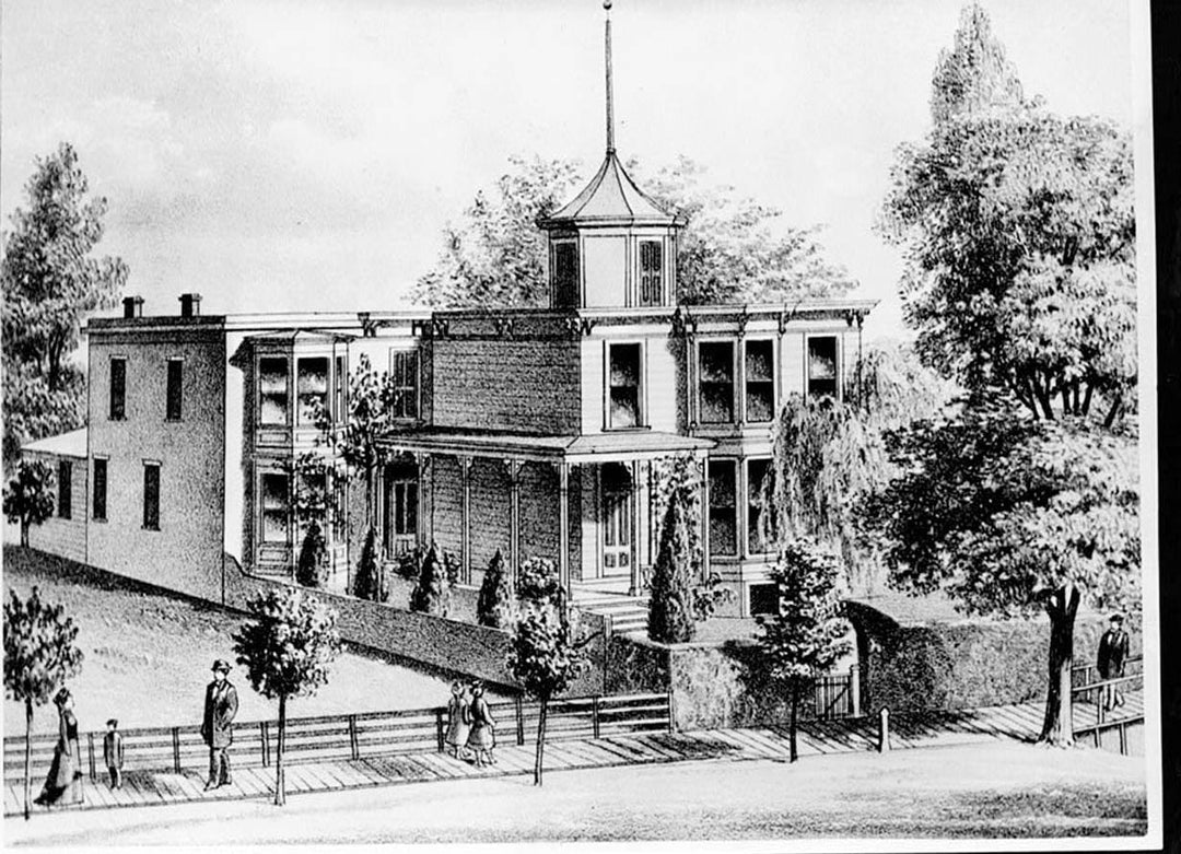 Historic Photo : Governor James H. Budd Mansion, Stockton, San Joaquin County, CA 1 Photograph