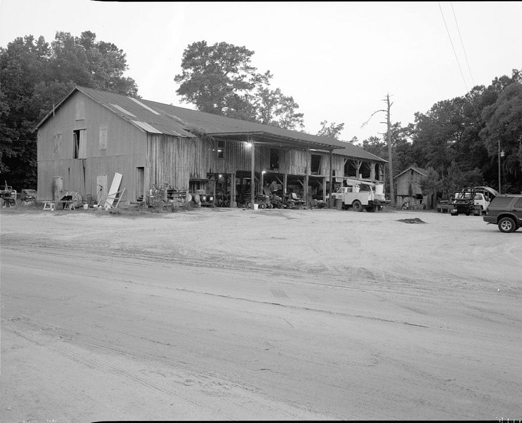 Historic Photo : Richmond Hill Plantation, Cherry Hill Lettuce Shed, East of Richmond Hill on Ford Neck Road, Richmond Hill, Bryan County, GA 5 Photograph
