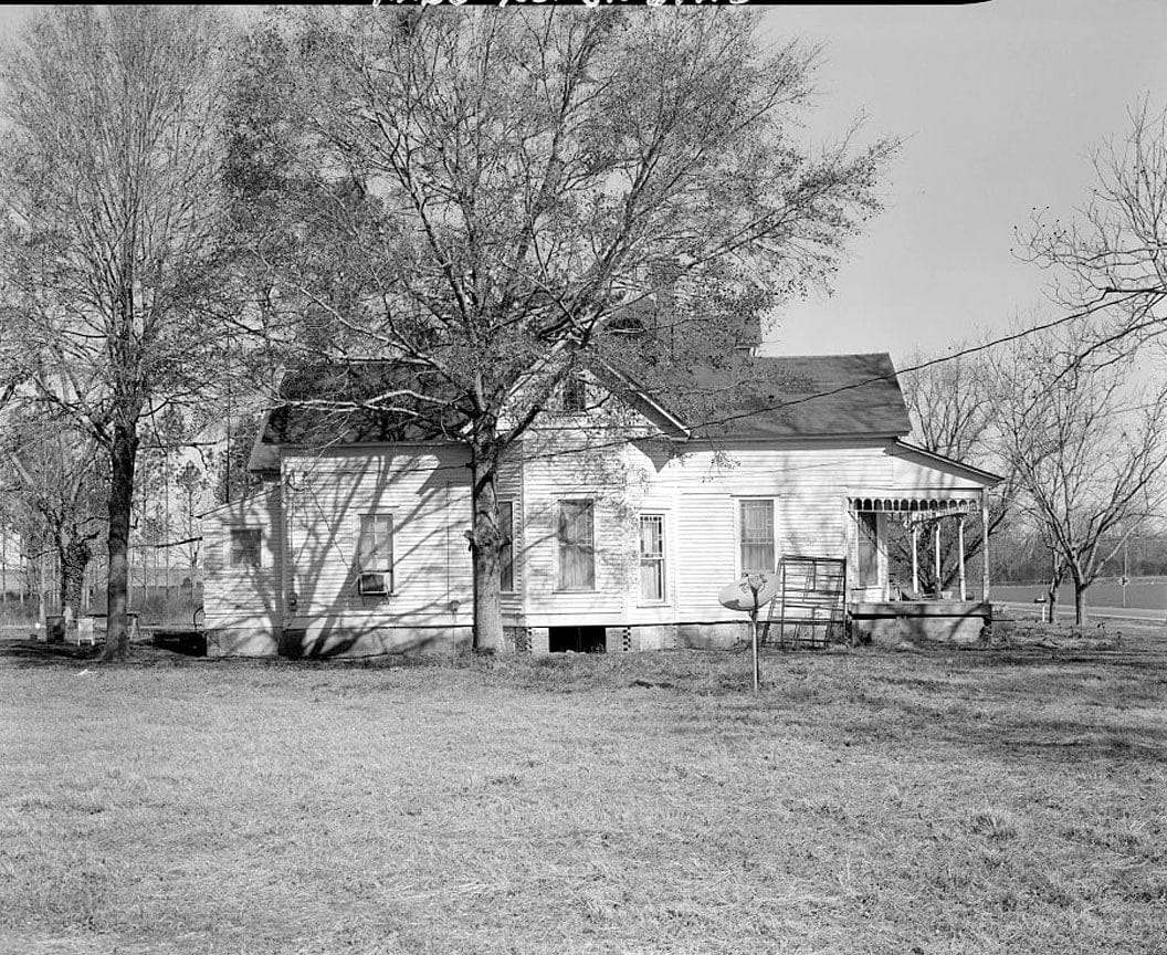 Historic Photo : Emory Webb Farm, House, State Highway 3/U.S. Highway 19, Sumter, Sumter County, GA 3 Photograph
